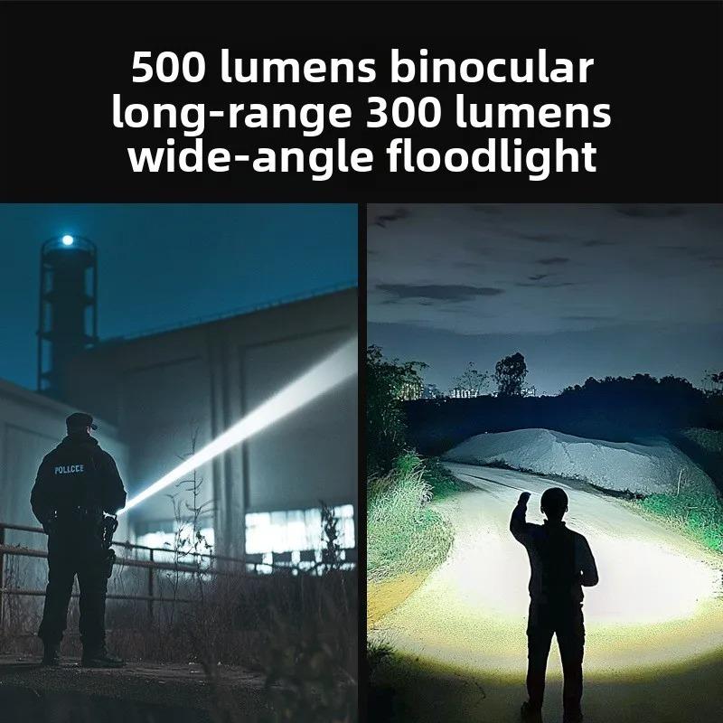 Neues Mini EDC Arbeitslicht Starke LED Akku Taschenlampe USB Aufladung Magnetischer Stiftclip Licht COB Weitbereich Flutlicht Duales Licht