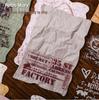 Vintage Nostalgic Embossed Story Paper Stickers (19 Sheets)