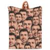 Fernando Alonso Kopf Merch Decken Korallenfleece Plüsch Bett Meme Überwurfdecke Entspannung Ultra-Weich für Auto Bettwäsche