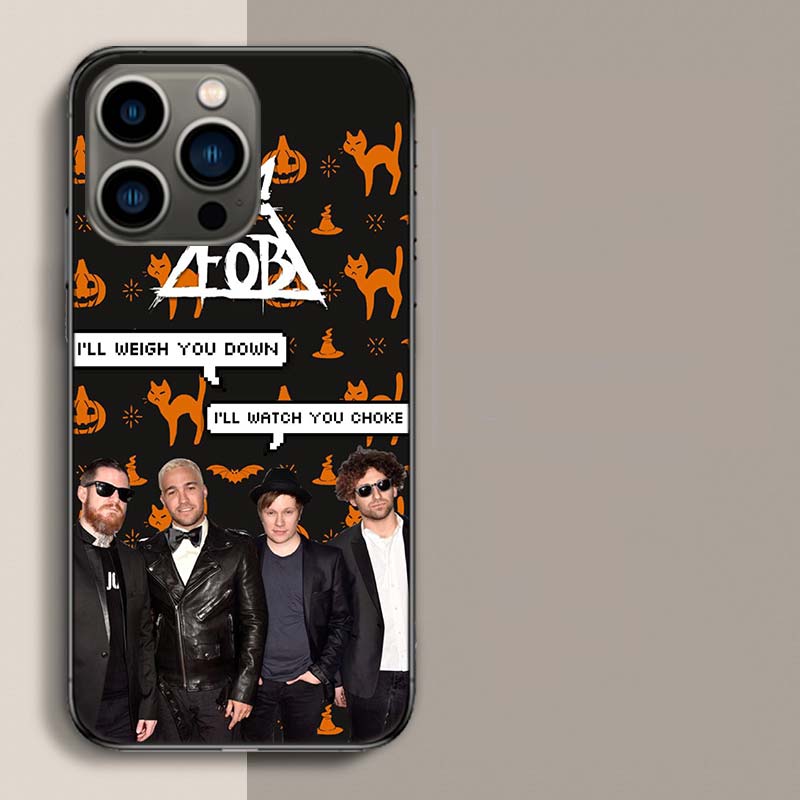 Rock Band FOB Cool Phone Case For Iphone 17 Air 15 Pro 14 Plus 16 Pro Max 17E 16E 12 13 Mini 11 Cover Cute Fundas