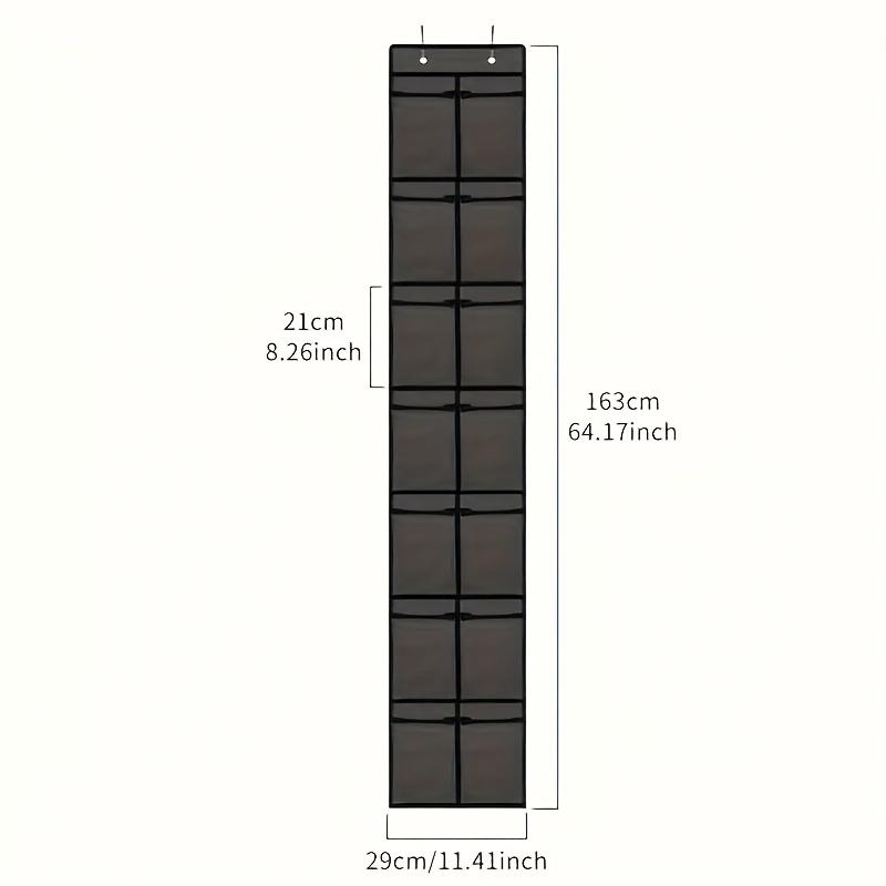 1 шт. Многофункциональная сумка для хранения обуви за дверью, бытовая настенная сумка для хранения мелочей, подвесная обувь 14 grids