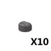 US Soviet British Soldier Figures Helmet M1ssh40 M3 Beret Military Accessories Building Blocks Toys For Children J004