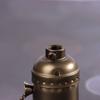 1Pc Vintage E26 E27 Aluminum Lamp Base Screw Light Screw Socket With Switch