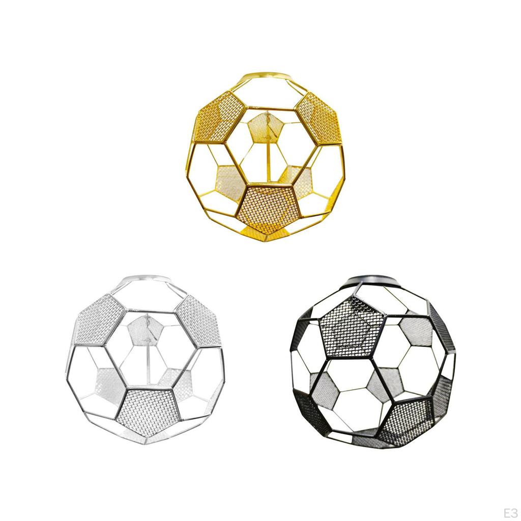 Contemporary Wire Pendant Light Fixture in Soccer for Home Decor