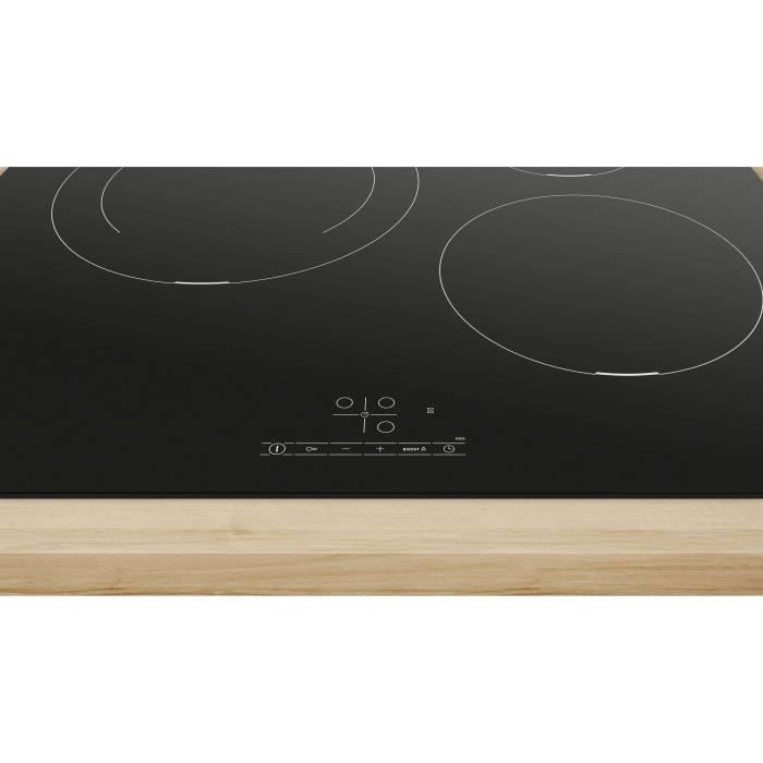 Induction Hob 60cm - BOSCH PUJ611BB5E SER4 Black - 3 Zones - L592xP522 Mm