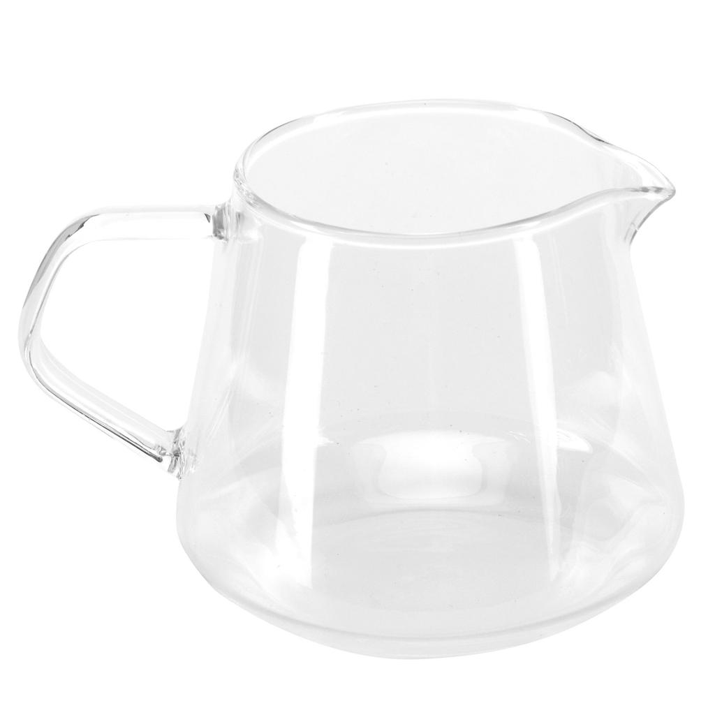 Transparente Tasse Hochborosilikatglas Kaffee Sharing Tasse Verbrühschutz zum Teetrinken(400ml )