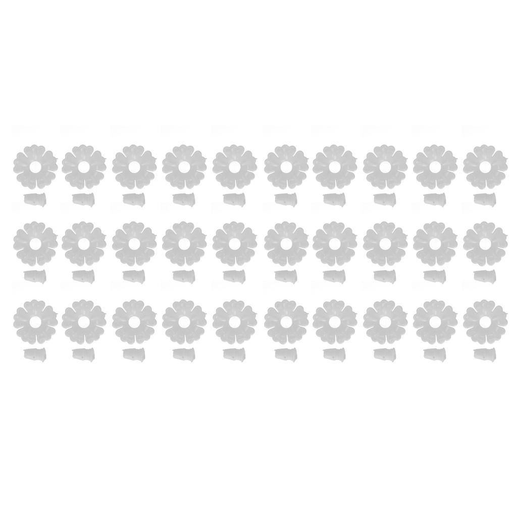 30Pcs Hummingbird Feeder Flowers Hanging Bird Feeding Ports Replacement Parts Garden Supplies