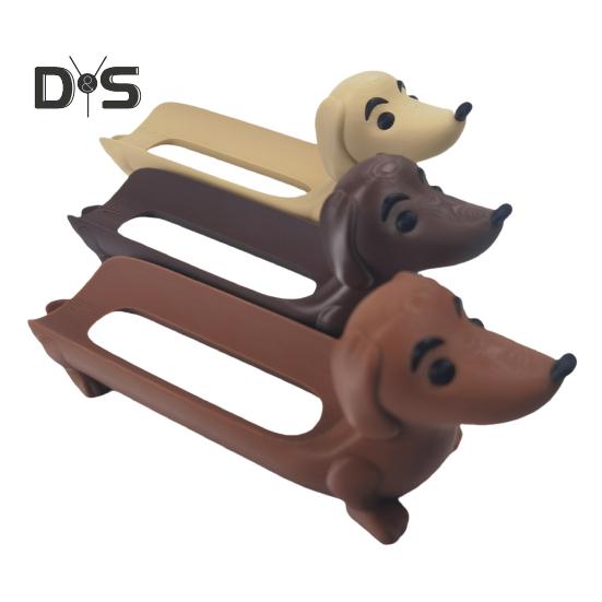 Bandeja para Dachshund em forma de cachorrinho fofo Cachorro-quente Sushi Prato de servir Lanche Prato de servir Comida cozida Prato Presentes para amantes de Dachshund