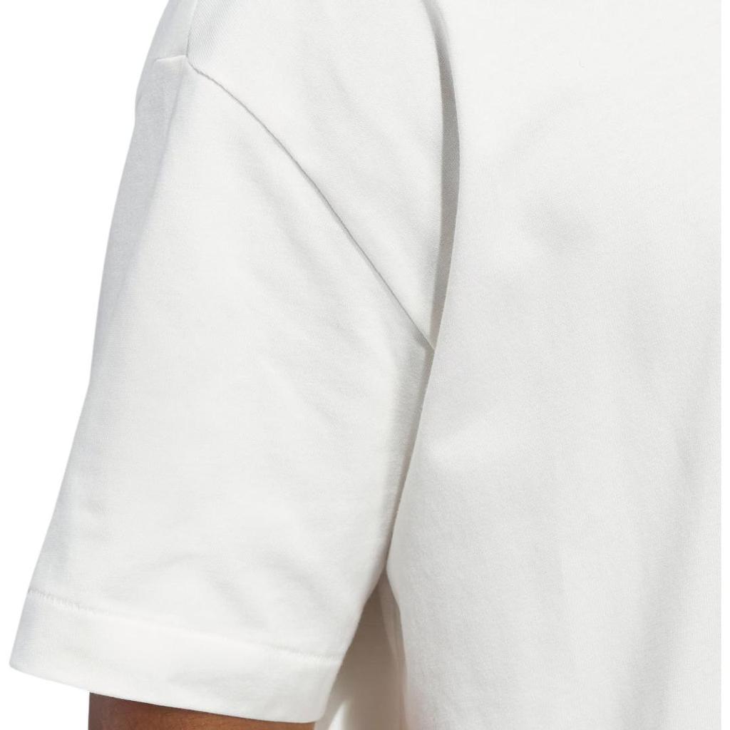 Adidas Basketball The 2025 Collection Chapter 01 Casual Comfortable Half High Neck Short Sleeve T-Shirt Unisex Tops White JE3762(TEAM702-B3.3.3)