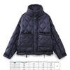 Giacca Trapuntata in Cotone da Donna Inverno 2024 - Moda Street Style, Cappotto a Maniche Lunghe