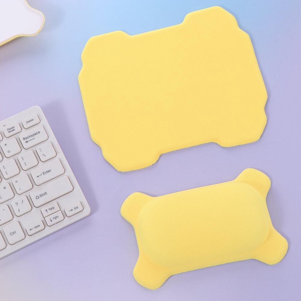1/2pcs Slow Rebound Mouse Wrist Support Pad Ergonomic Keyboard Hand Cushion Desktop Accessories