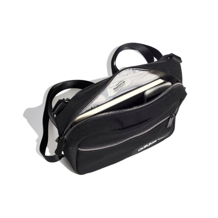 Adidas Sport Airliner Polyester Sports Crossbody Bag Unisex bags Black GN1385