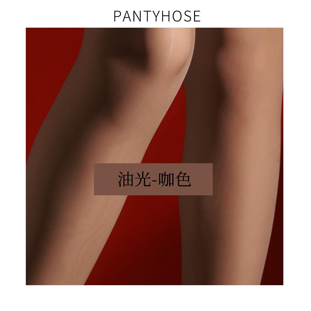 Fashion Bandage Lace Up Waist Pantyhose Ultrathin Sheer Shiny Glossy Sheer Tights Women'S Stocking Hollow Out Woman Lingerie