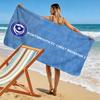 Toalla de Playa Estampada Portsmouth, Toalla Grande Suave de Secado Rápido para Playa, Camping, Natación