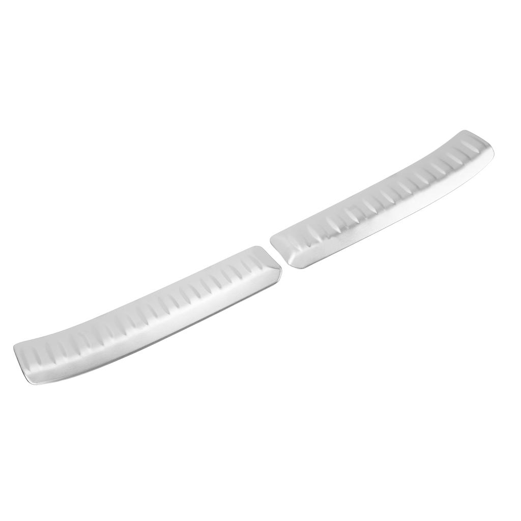 2 buc Protecție Interioară Portbagaj Bară Spate Mașină Alb Oțel Inoxidabil Înlocuire pentru Fit 2020?2021