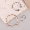 15-60Mm Metallringspenner Hette Bikini Dekorativ Lås Kobling Skruekrok DIY Klær Sytilbehør
