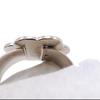 CHANEL 98P with blisters Camelia Bangle metal Black x white Women Used