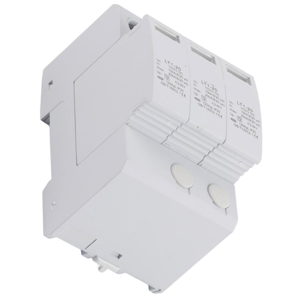 20KA House Arrester Device Din Rail House Protector Arrester Device Commercial Lighting