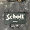 SCHOTT 7607 286US Black Collarless Lambskin Rider's Jacket Jacket 38 blackUsed