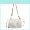 New Chinese Style Cloud Bag Pu Material Small Square Shoulder Bag For Daily Use
