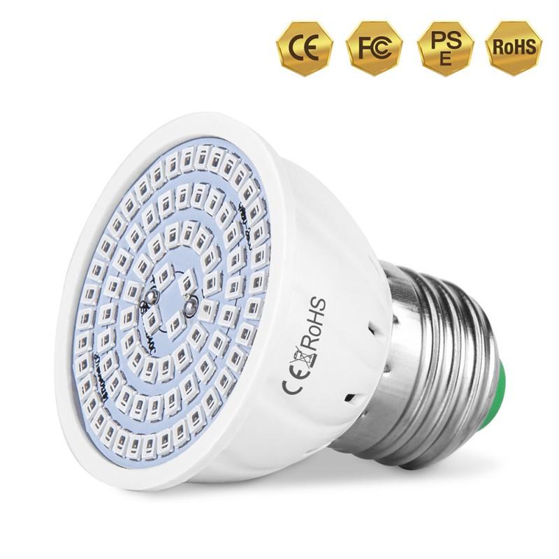 Lampa LED do uprawy roślin żarówka soczyste światło wypełniające Copa E27 220V używana do sadzenia sadzonek o pełnym spektrum