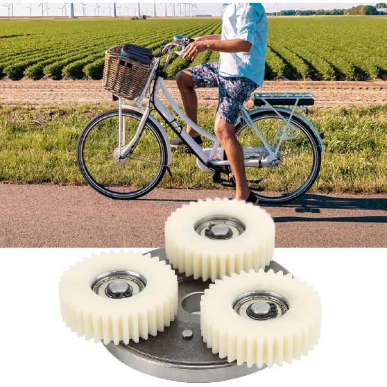 

Estink Electric Cycle Motor Gear Clutch Kit, 500W-750W Motor Gear Clutch Assembly with 36T Planetary Nylon Gears Accessories Replacement 36T Gear