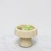 Natural Marble Tray, Beige Limestone Fruit Tray, Jewelry Storage Tray, Living Room Decoration Ornaments, Desktop Storage Rack