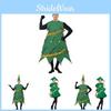 Stylish Christmas Tree Costume Set For Men And Women Perfect For Fun Holiday Events And Cosplay