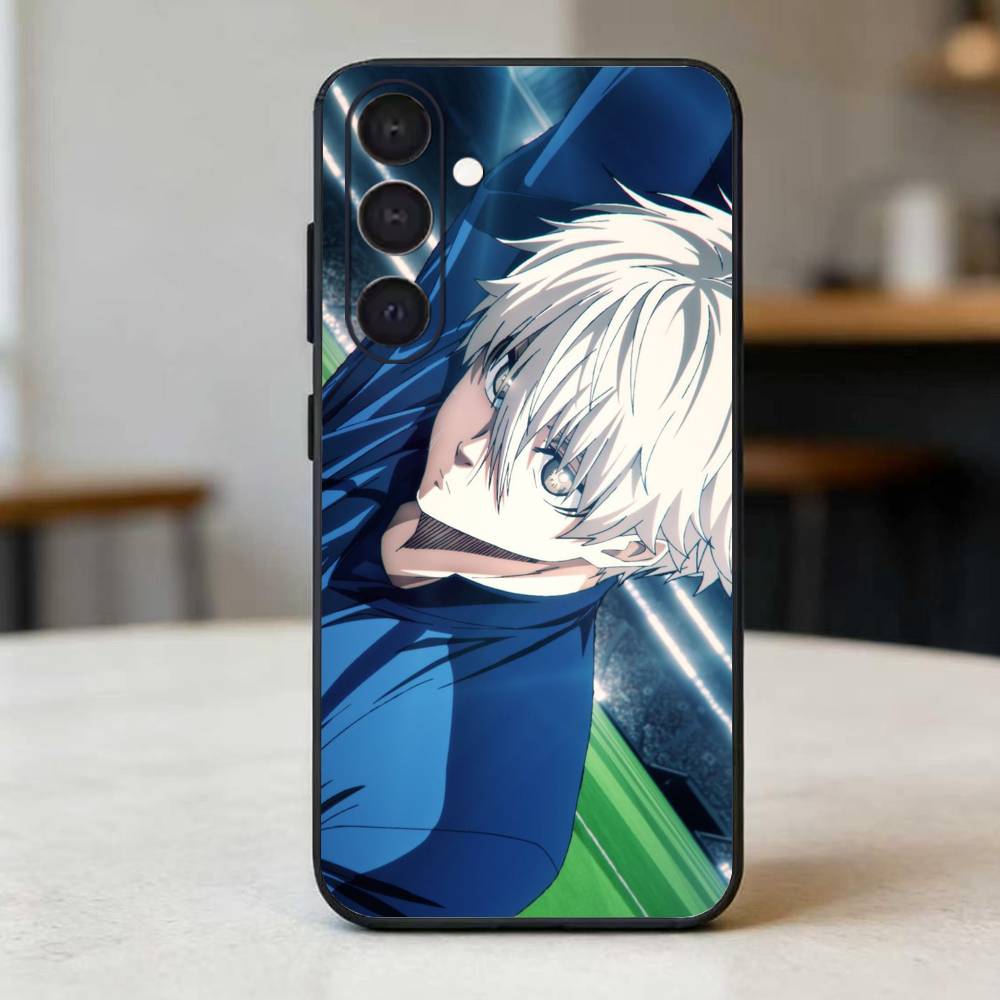 

Yoichi Isagi Phone Case For Samsung Galaxy A73,A21s,A22,A31,A52,A53,A71,A41Soft Black Shell Samsung a22 5g