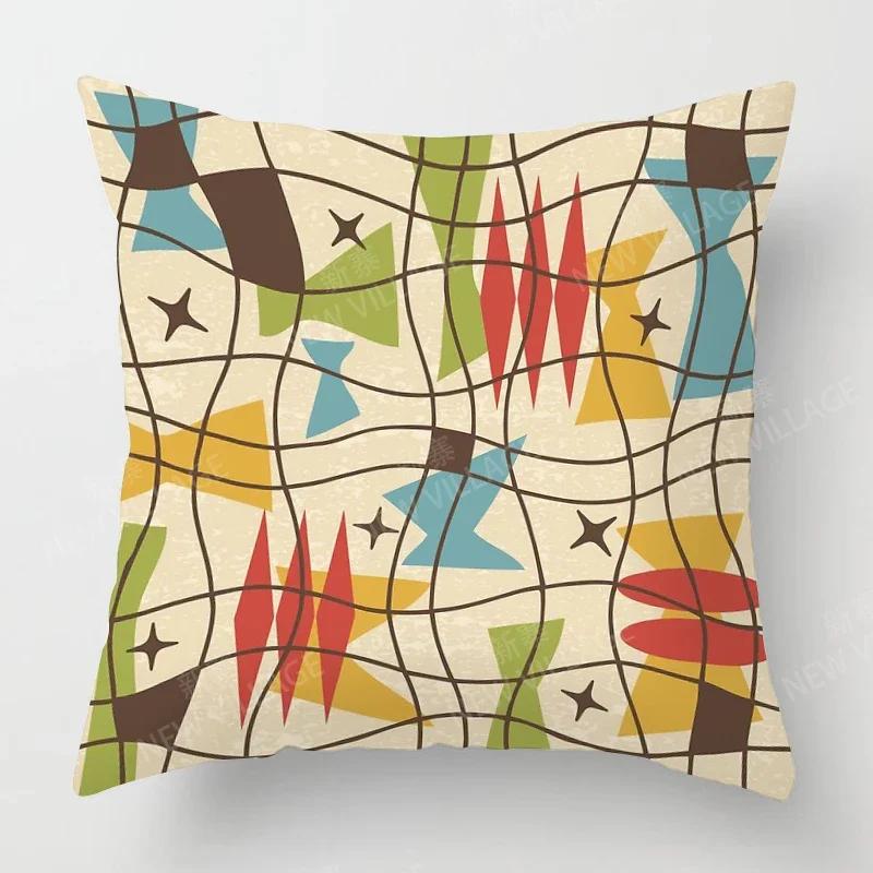 Nordic Fall Home Decor Autumn Throw Pillow Case Sofa Cushion Cover Modern