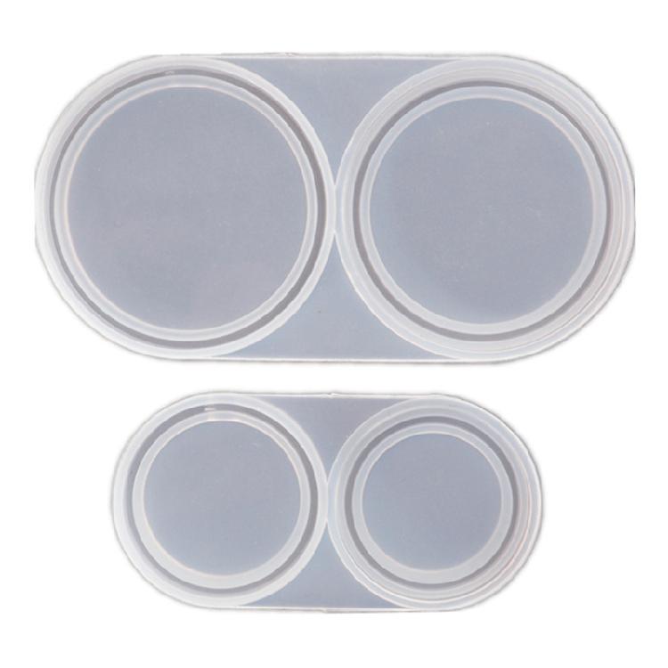 

Coin Storage Box Epoxy Mould Flexible Coin Capsules Resin Mold with Foam Gasket Coin Storage Box Mould Craft Tools
