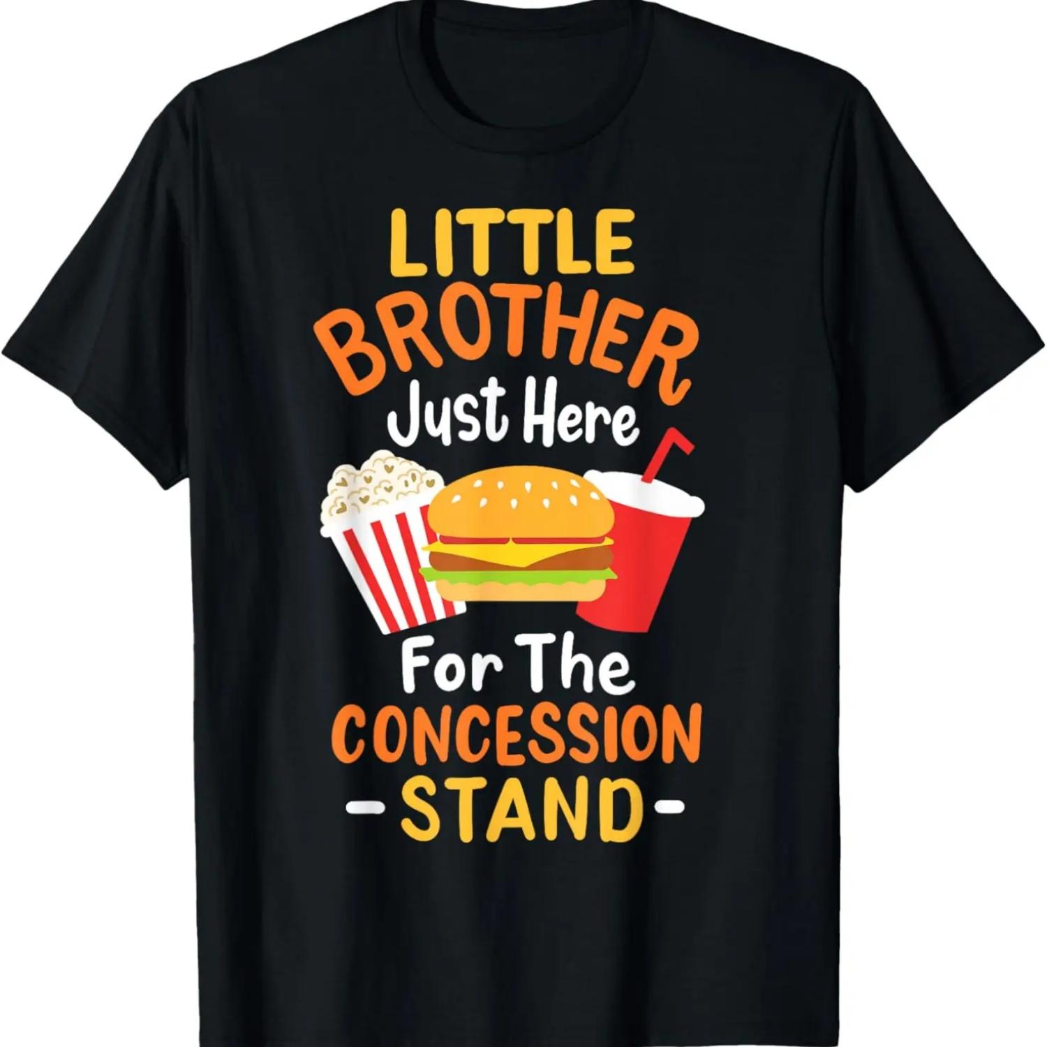 

Футболка «Закусочная младшего брата» софтбол бейсбол закуски XXXXXL чёрный