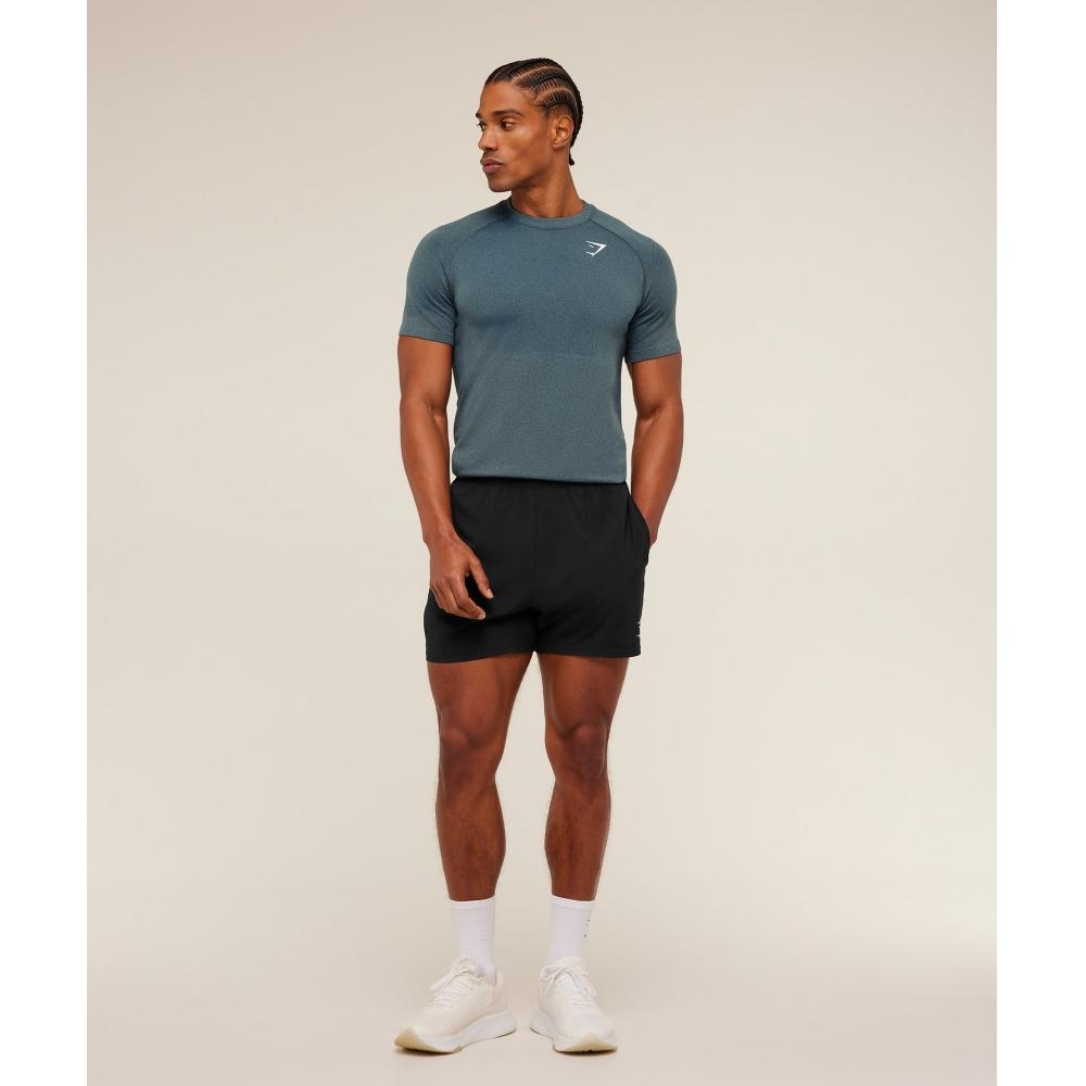 Gymshark ViTal Seamless T shirT Iron Blue    sTealTh Blue A2b5p Ud79