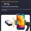 M3 Mobile Phone Stabilizer: 3-Axis Anti-Shake Gimbal with AI Face Tracking & Detachable Remote for Live Streaming and Handheld Shooting.