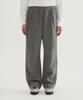 COVERNAT C Logo Semi-Wide Sweatpants Charcoal