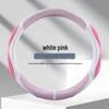 Patchwork Leather Steering Wheel Cover with Massage Grip for All Seasons