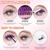 Color D Song Single Cluster False Eyelash Set 8-16Mmdiy Segmented Grafting Thick Eyelashes