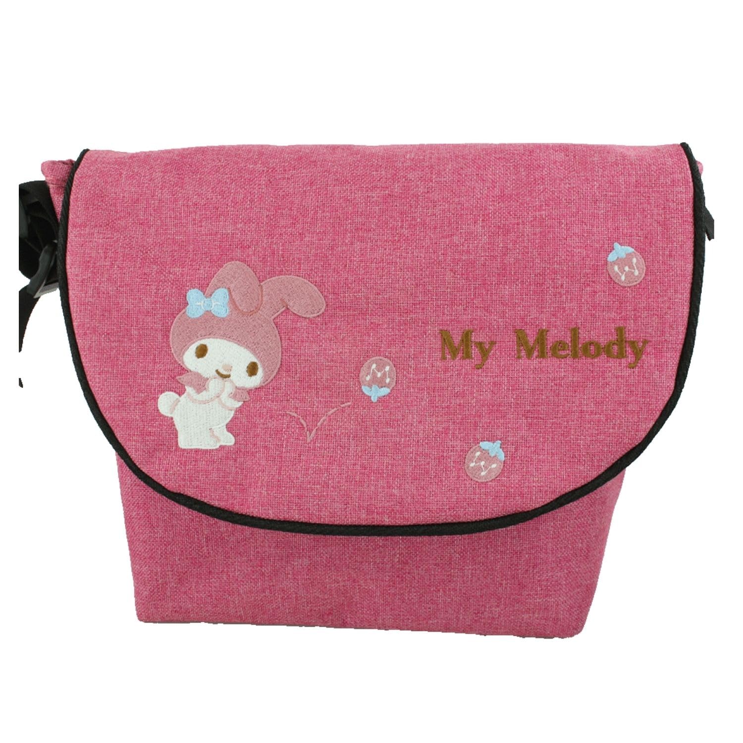 Ясуда Цусё Персонажи Sanrio Мини-сумка-мессенджер My MM Messenger Bag 29, Мелоди, Прибл.. Ш30xВ20xГ10см,
