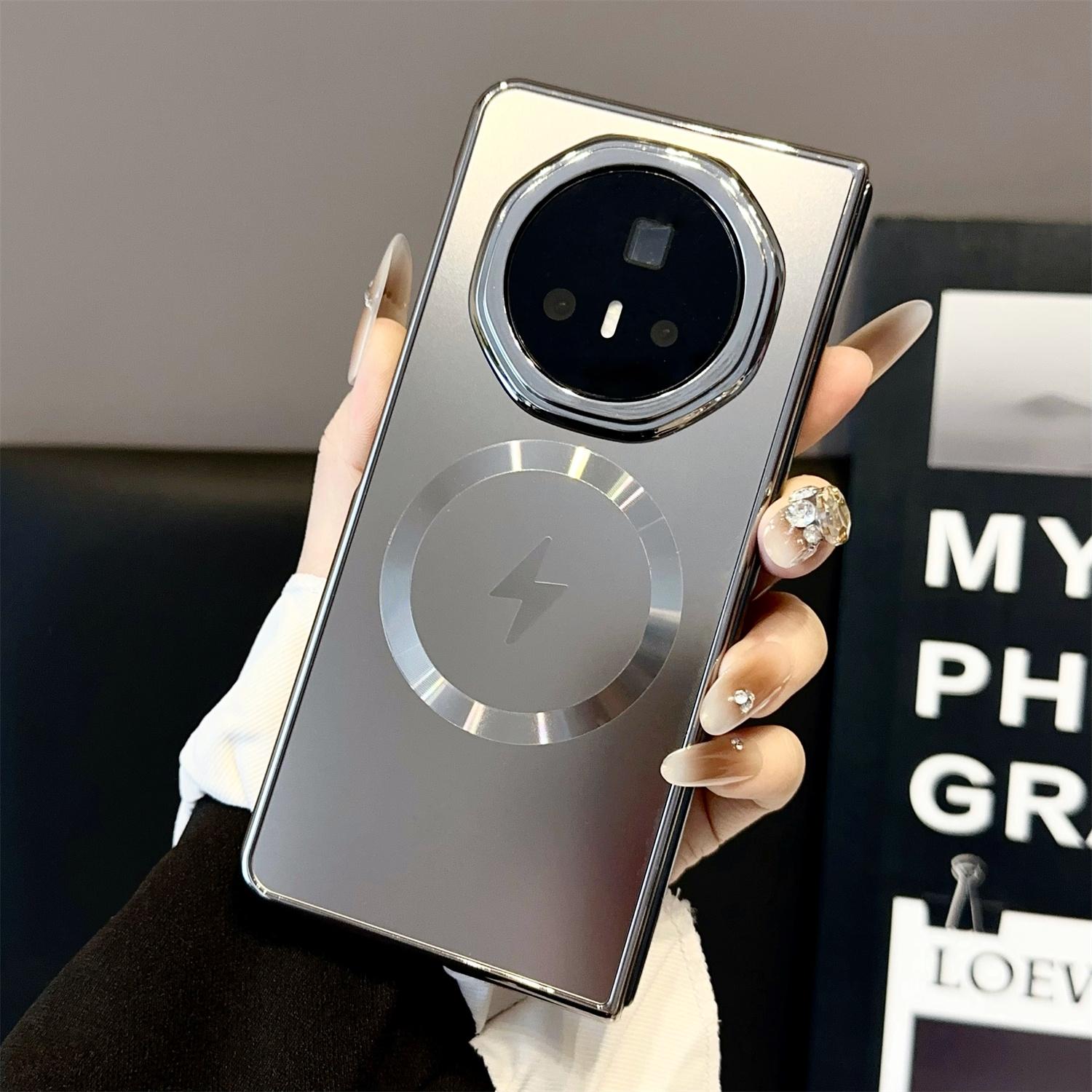 

Fashion Plated CD Pattern Phone Case For Honor Magic V3 Shockproof Protector Cover For Honor Magic V3