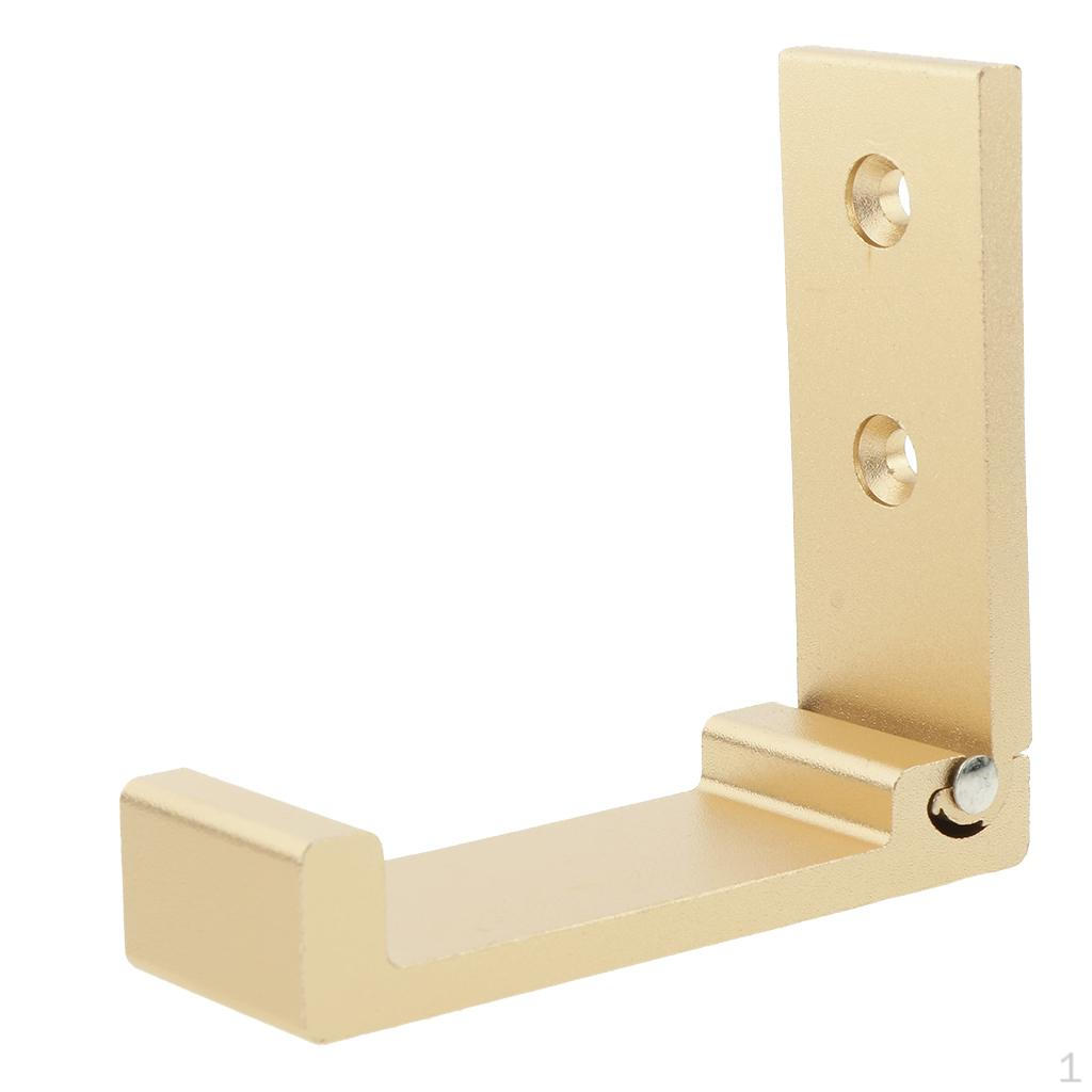 1pc Foldable Wall Mount Clothes Aluminum Saving Hangers
