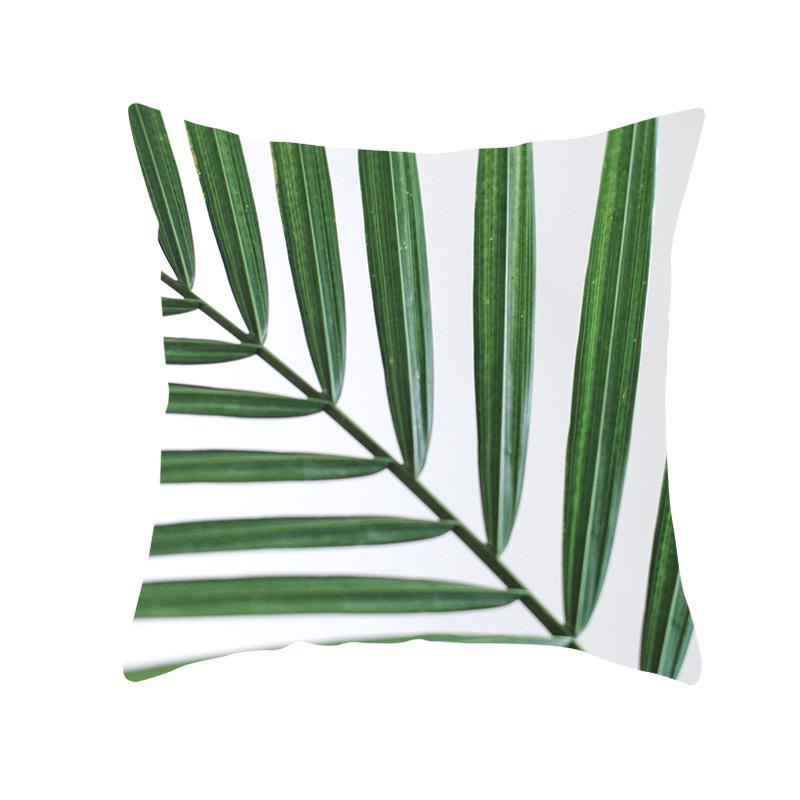 Jasne rośliny tropikalne Letnie artykuły domowe Shopee Dekoracja domu Poszewka na poduszkę z brzoskwiniowej skóry Poduszka
