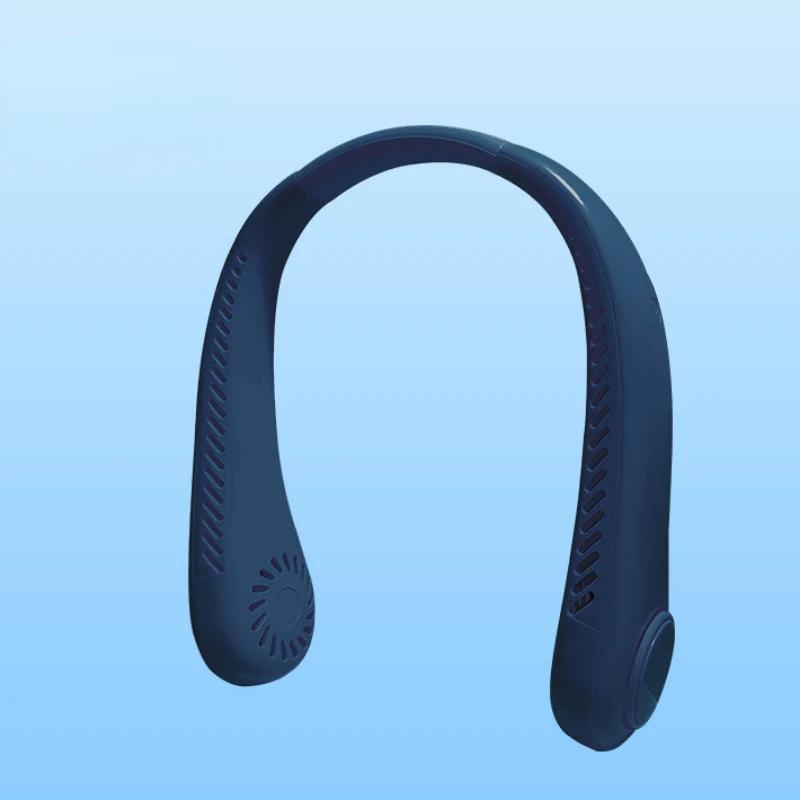 Hanging Neck Usb Fan Portable Small Fan with Electric Fan Students Universal Leafless Hanging Neck Fan