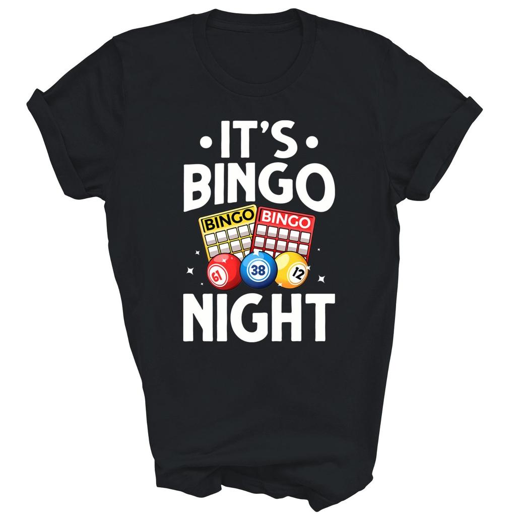 Gracz Bingo Miłośnicy Wieczorów Bingo Kasyno Hazard Unisex Koszulka Prezent