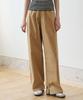 Deuloupisumeon Slit Cotton Banding Pants [Ivory]