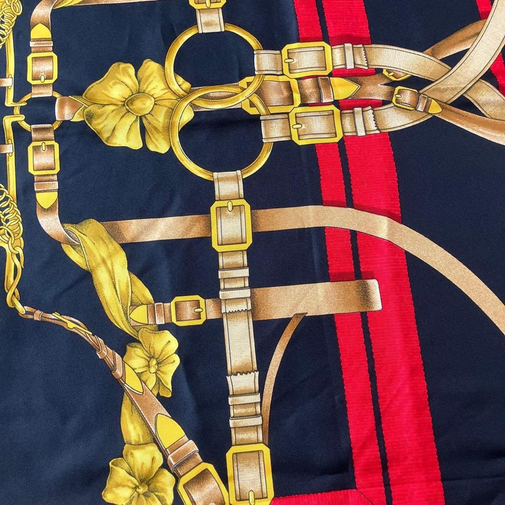 Used HERMES Kare90 Gr Manege Scarf