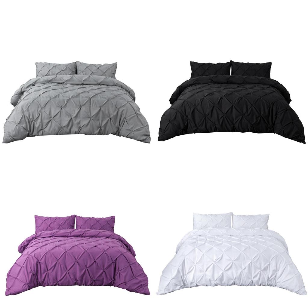 Modern Minimalist Cross-border Craft Home Textile Quilt Cover Set Pillowcase Set
