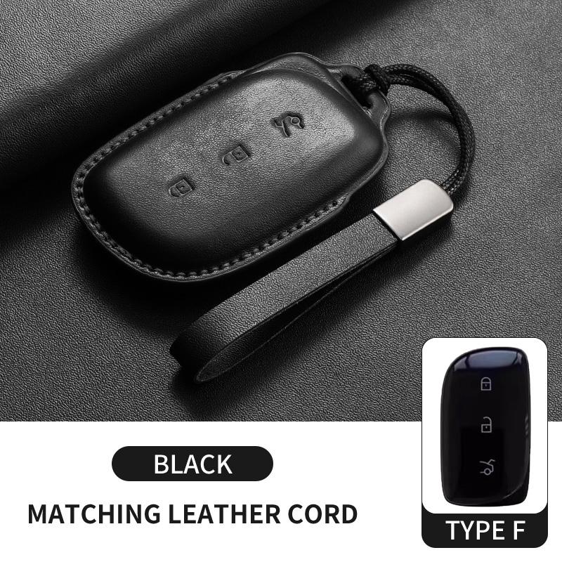 

Leather Car Key Case Cover Shell Fob For Lynk & Co Z20 900 Z10 Cars Smart Remote Keychain Case Shell Protector Car Accessories