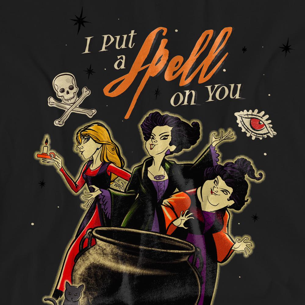 Hocus Pocus Unisex Adult Witches Spell T-Shirt