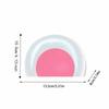 2Pcs Cartoon Solar Cat Ears/Bear Ears Paste Luminous Exterior Ornaments  Outdoor