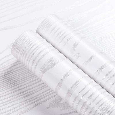 White Wood Grain Decorative Wallpaper Wood Wallpaper Roll